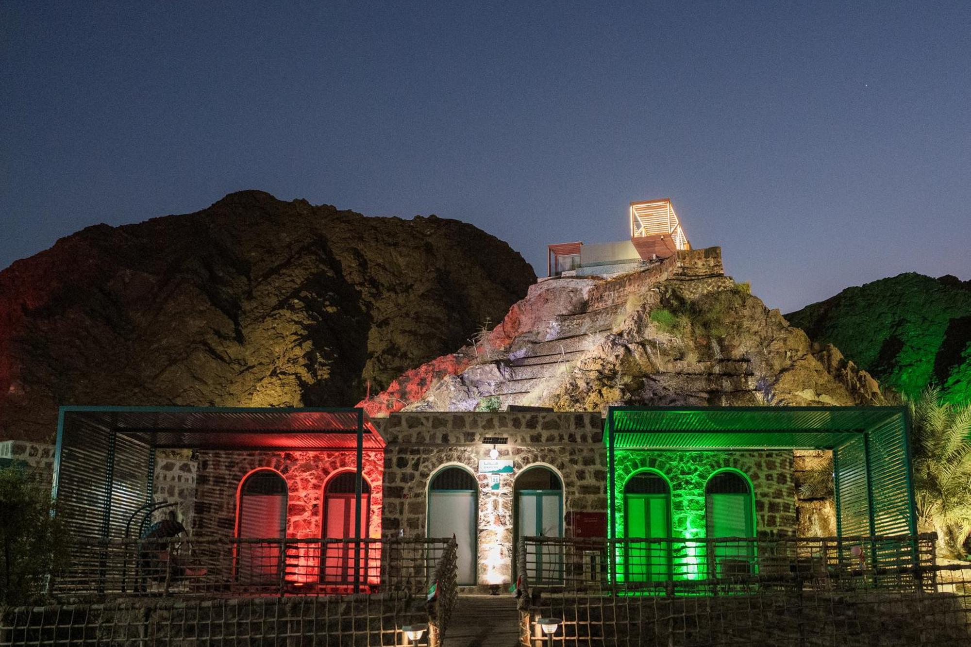 Dibba Mountain Park Resort Fudschaira Exterior foto